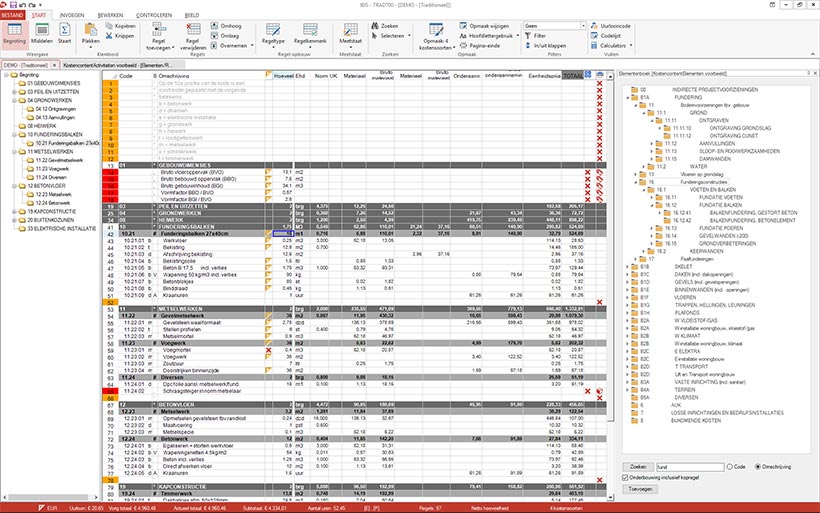 IBIS-TRAD 7 vereenvoudigt calculeren